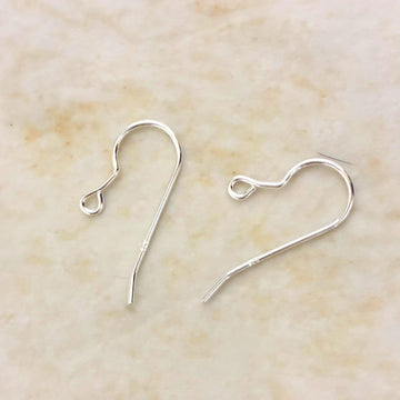 Silver925 フックピアス金具（両耳ペア・チャーム同時購入用）