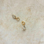 クリスタル AAA 8×6mm チャーム Silver925