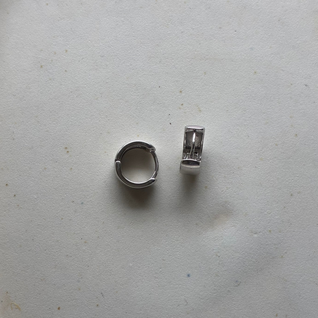 Silver925 フープピアス ゴールド シルバー