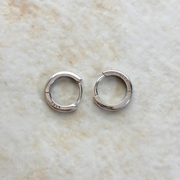 Silver925 チャームフープピアス ゴールド シルバー