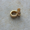 ぷっくりフープピアス Silver / Gold
