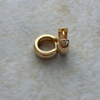 ぷっくりフープピアス Silver / Gold