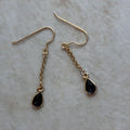 アイオライト フックピアス Silver925 Gold