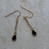 アイオライト フックピアス Silver925 Gold