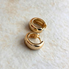 ぷっくりフープピアス Silver / Gold