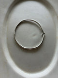 simple  silver bangle