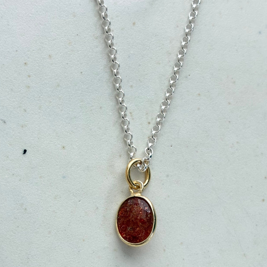 Sunstone Necklace