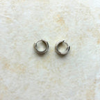 ぷっくりフープピアス Silver / Gold