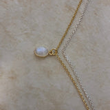 レインボームーンストーン ネックレス Silver925 天然石