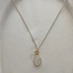 Rainbow Moonstone Necklace