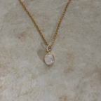 Rainbow Moonstone Necklace