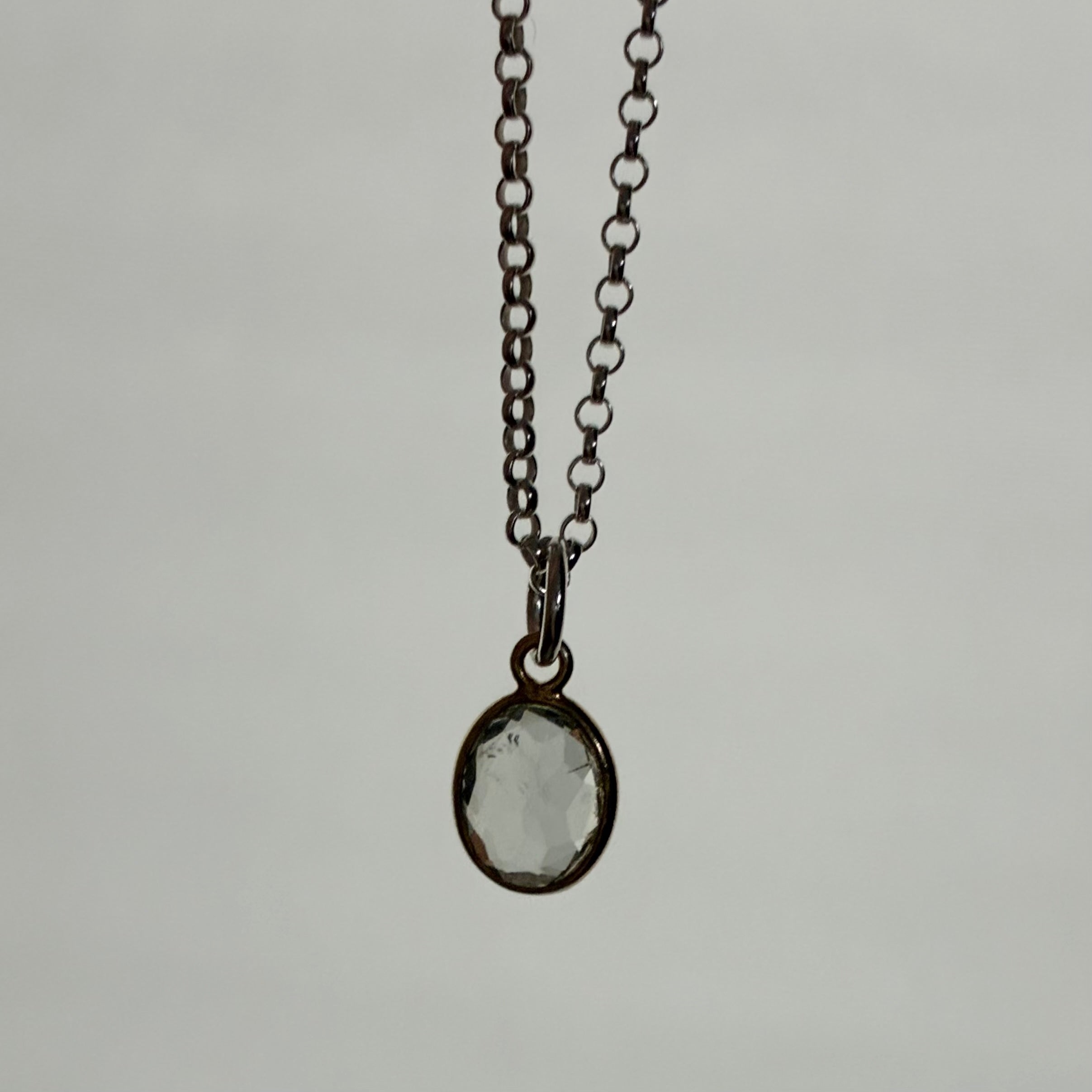 サンストーン ネックレス Silver925 天然石 5色展開