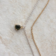 トルマリン ネックレス Silver925 天然石 4色展開